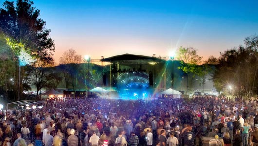 the woods amphitheater