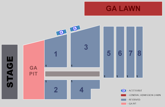 Carl Black Chevy Woods Amphitheater Seating Chart